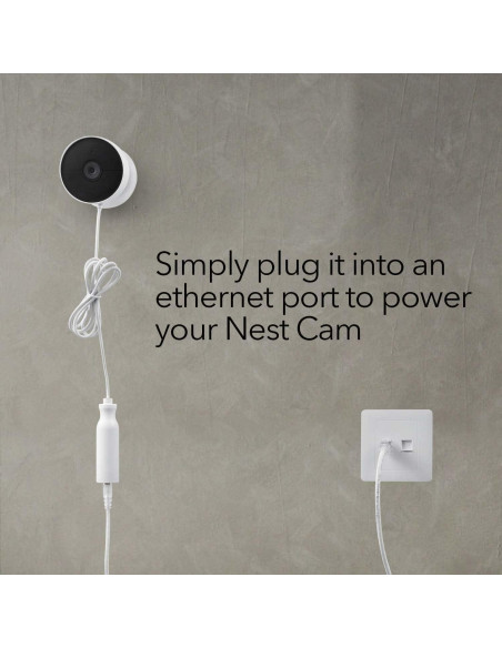 Adaptador PoE Wasserstein para Google Nest Cam - Carga y Conexión