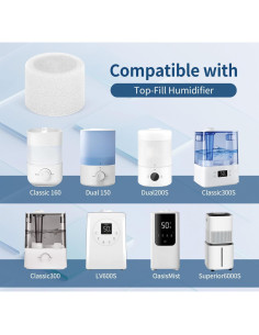 Paquete de 30 Filtros de Reemplazo para Humidificador LEVOIT 2