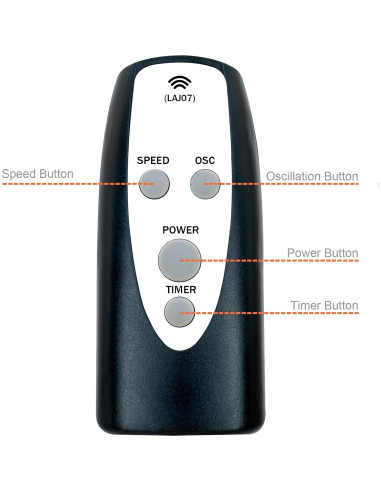 Control Remoto Reemplazo Lasko Ventilador Torre Oscilante