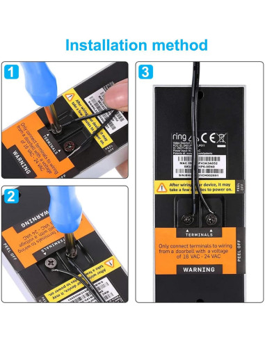 Adaptador de Alimentación 24V 500mA para Timbres y Termostatos