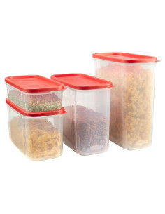 Set de 8 Contenedores de Almacenamiento Rubbermaid 12.25L