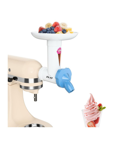 Fabricante de Helado de Frutas Congeladas IFKAF para KitchenAid