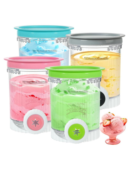 Paquete de 4 Pints y Tapas GKAKITSP para Ninja NC700/NC701