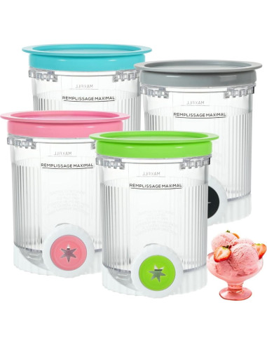 Paquete de 4 Pints y Tapas GKAKITSP para Ninja NC700/NC701