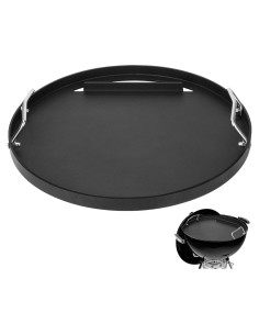 Plancha de Acero al Carbono EasiBBQ 44.45 cm para Parrillas Weber