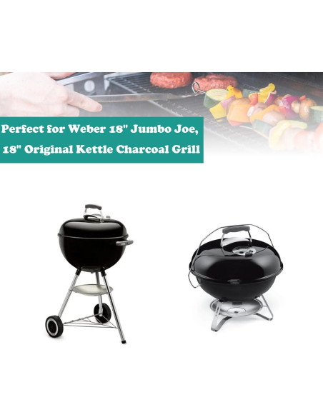 Plancha de Acero al Carbono EasiBBQ 44.45 cm para Parrillas Weber