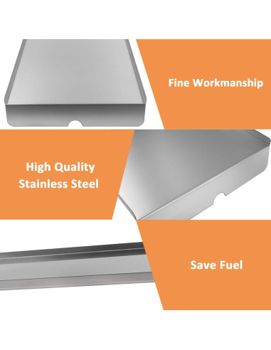 Baffle de Calor BAC012 para Parrilla Traeger Pro 575 - Acero Inoxidable