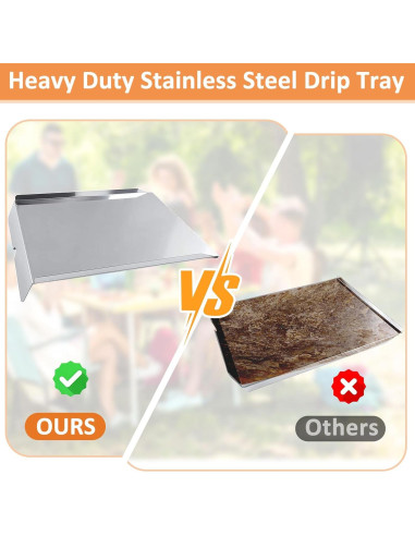 Baffle de Calor BAC012 para Parrilla Traeger Pro 575 - Acero Inoxidable