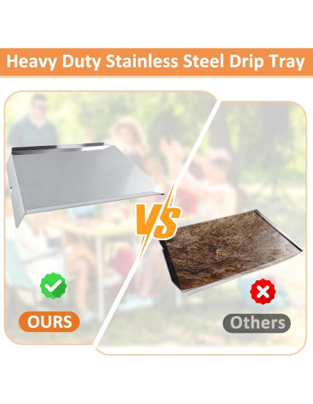 Baffle de Calor BAC012 para Parrilla Traeger Pro 575 - Acero Inoxidable