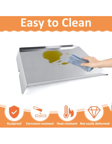 Baffle de Calor BAC012 para Parrilla Traeger Pro 575 - Acero Inoxidable