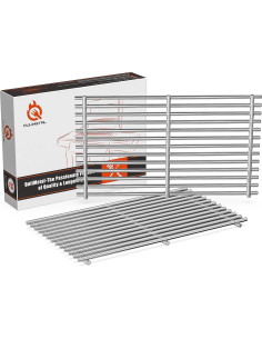 Rejillas de Acero Inoxidable 304 QuliMetal para Parrillas Weber Spirit 200 2