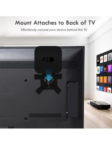 Soporte de Pared IFCASE para Apple TV 4K - Negro