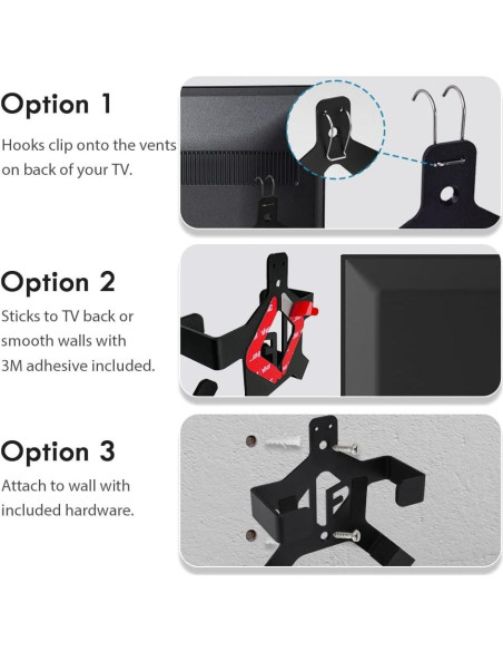 Soporte de Pared IFCASE para Apple TV 4K - Negro