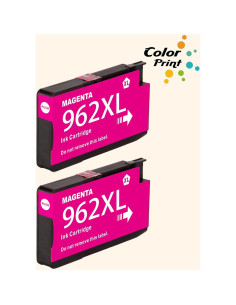 Cartucho de tinta Magenta 962XL compatible HP para OfficeJet Pro (2-Pack) 2