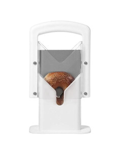 Cortador de Bagels Dylvan Acero Inoxidable Blanco 17.27cm