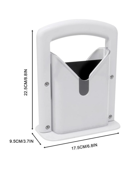 Cortador de Bagels Dylvan Acero Inoxidable Blanco 17.27cm