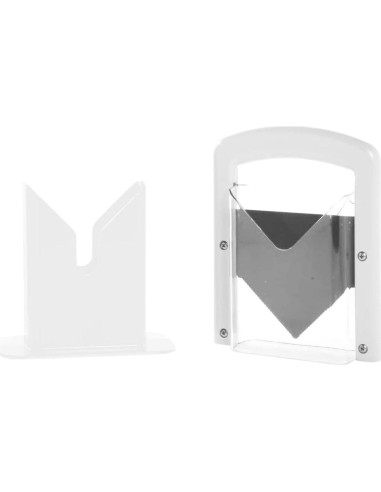 Cortador de Bagels Dylvan Acero Inoxidable Blanco 17.27cm