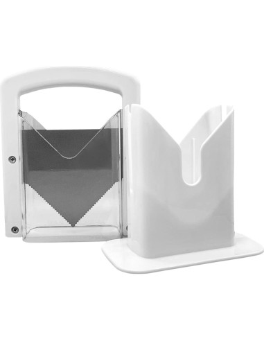 Cortador de Bagels Dylvan Acero Inoxidable Blanco 17.27cm