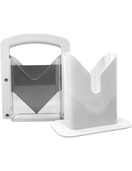 Cortador de Bagels Dylvan Acero Inoxidable Blanco 17.27cm