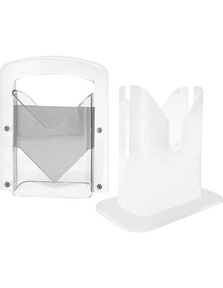 Cortador de Bagels Dylvan Acero Inoxidable Blanco 17.27cm