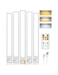 Luz Inalámbrica LED LENOMA 40.64cm con Sensor y Control Remoto