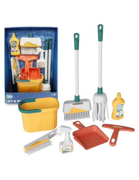 Juego de Limpieza 8 Piezas Playful Minds para Niños 3-5 Años