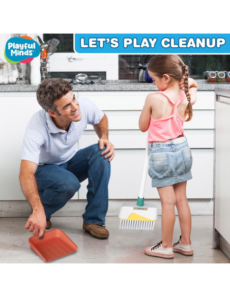 Juego de Limpieza 8 Piezas Playful Minds para Niños 3-5 Años