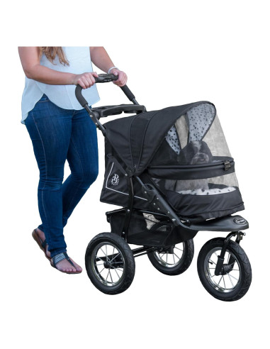 Carrito de Mascotas Pet Gear No-Zip NV para Gatos y Perros, Plegable