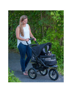 Carrito de Mascotas Pet Gear No-Zip NV para Gatos y Perros, Plegable 2