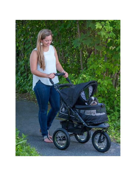 Carrito de Mascotas Pet Gear No-Zip NV para Gatos y Perros, Plegable