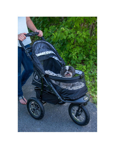 Carrito de Mascotas Pet Gear No-Zip NV para Gatos y Perros, Plegable