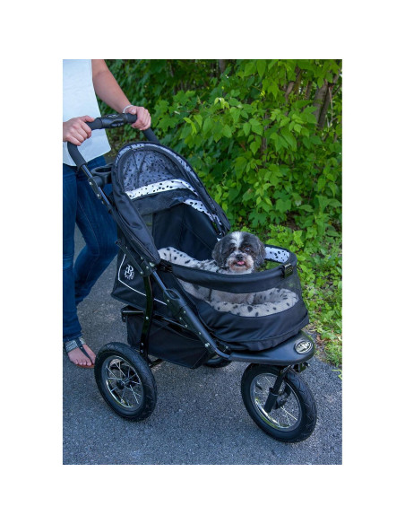 Carrito de Mascotas Pet Gear No-Zip NV para Gatos y Perros, Plegable