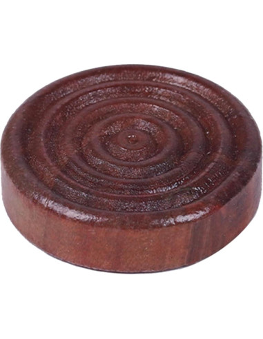 24 Piezas de Damas de Madera Ldabrye - Juego Clásico