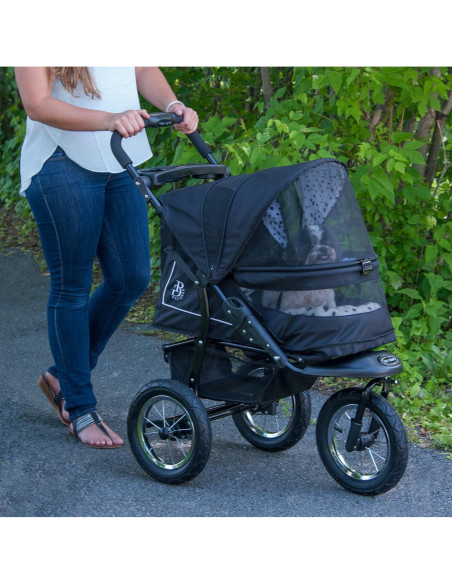 Carrito de Mascotas Pet Gear No-Zip NV para Gatos y Perros, Plegable