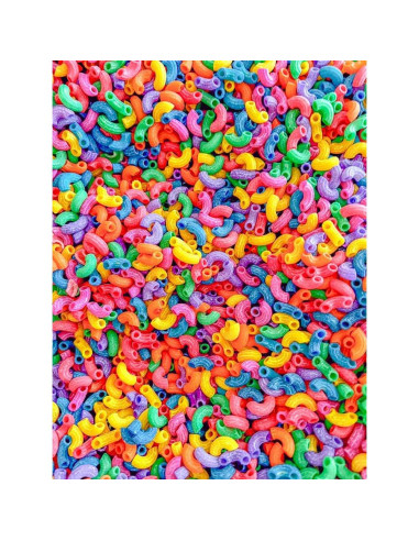 2 Tazas de Pasta Arcoíris Relleno Sensorial - No Tóxica