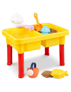 Mesa Sensorial Kraftex para Niños - Arena y Agua 44.5x31.8 cm