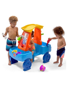 Centro de Lavado de Autos Step2 con 13 Accesorios - Mesa de Agua para Niños