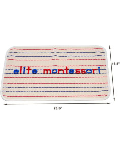 Alfombra de Trabajo Montessori Elite 42x60 cm Alfabeto Móvil 2