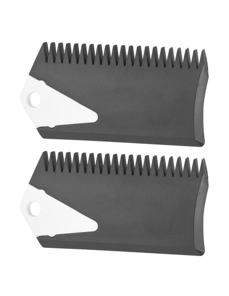 2 Peines para Cera de Surf Fayelume - Herramienta de Limpieza PVC