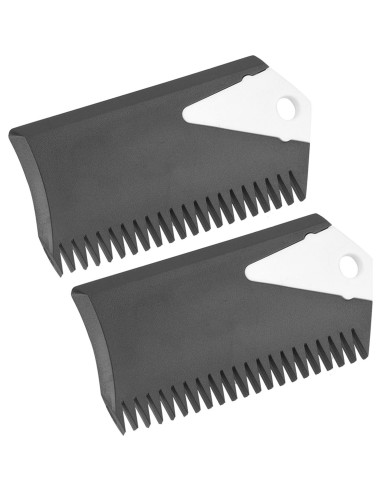 2 Peines para Cera de Surf Fayelume - Herramienta de Limpieza PVC