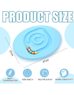 Tablero de Equilibrio Seenelling Azul 47x37cm Antideslizante 77kg 2