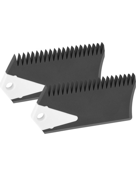 2 Peines para Cera de Surf Fayelume - Herramienta de Limpieza PVC