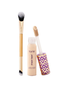 Corrector y Brocha Tarte Shape Tape 12N Justo Neutral 49.6g