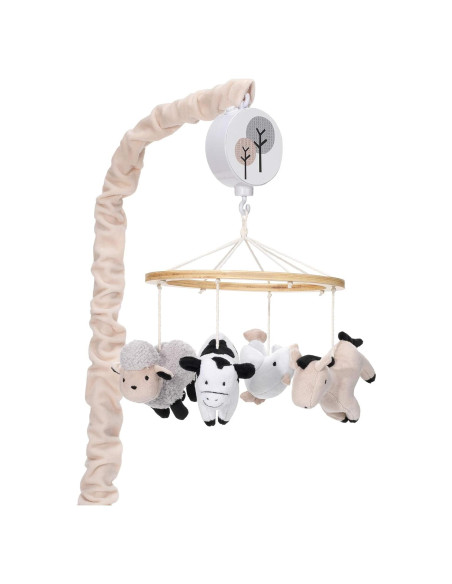 Móvil Musical Lambs & Ivy Animales de Granja para Bebés