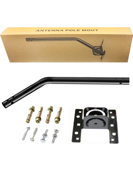 Soporte de Antena Ajustable DELADO P01 para Techo y Pared