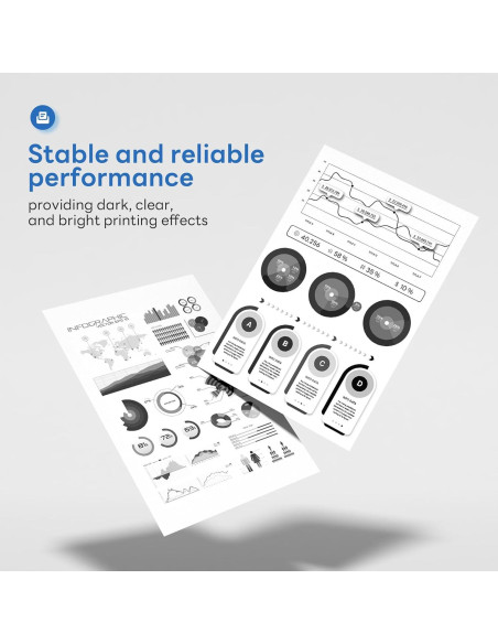 Tóner Negro Compatible Brother TN850 - 2 Cartuchos Alto Rendimiento