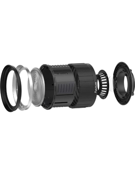 Fresnel 2X Aputure para luces Bowen-S, ajuste 12 a 40