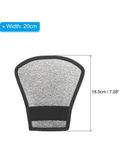 Difusor Reflector PATIKIL 2 Pcs Doble Cara para Fotografía 2