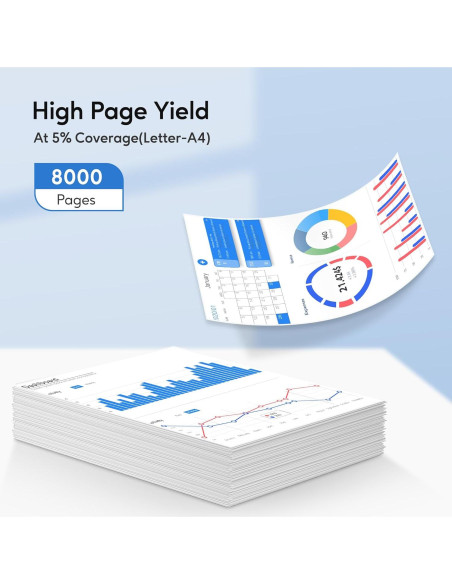 Cartucho de Tóner Negro WEAREC TN-850 Compatible 4-Pack