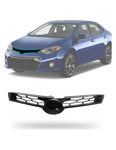 Rejilla Delantera CarPartsDepot para Toyota Corolla 2014-2016